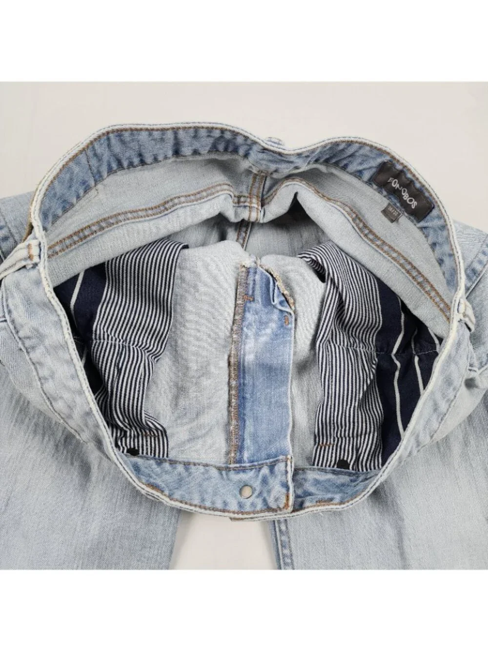 Bonobos Jeans Mens 36x30 The Blue Jean Slight Distress 5-Pocket Denim